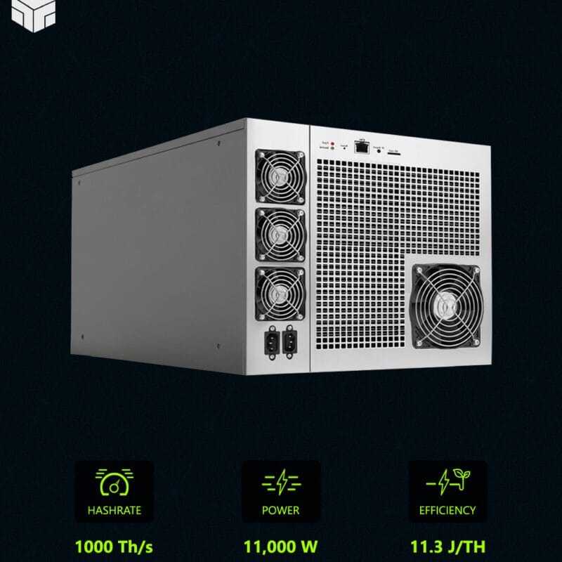 PH 1000 Air-Cooled Miner 1 PHs 1000 Terahash 1 Petahash