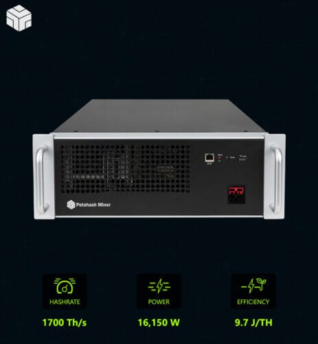 PH 1700 Hydro Miner: 1.7 PH/s 1700 Terahash