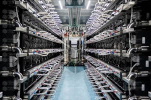 40ft Liquid-Cooled Bitcoin Mining Container Space M2